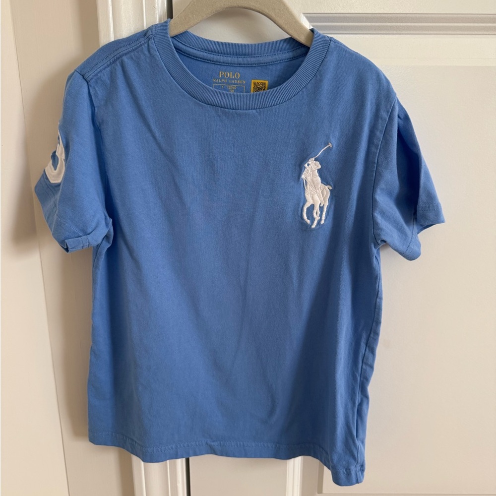 Polo by Ralph Lauren Light Blue Kids Polo Shirt boys size 6